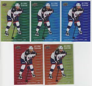 23-24 UD ALLURE KIRILL MARCHENKO COMPLETE COLOR FLOW RAINBOW #CF-19 BLUE PURPLE - Picture 1 of 1