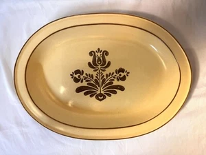 Pfaltzgraff Oval Platter #6-16 Village Pattern 10x14 Heavy USA Cottagecore - Picture 1 of 4