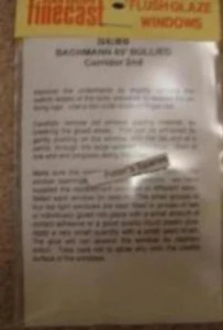 FlushGlaze Windows SE-88 Bachmann Bulleid Corridor Coach OO Gauge - Picture 1 of 1