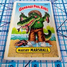 Garbage Pail Kids Series 3 Card 100b Marshy Marshall 1986 Sticker Vintage GPK 80