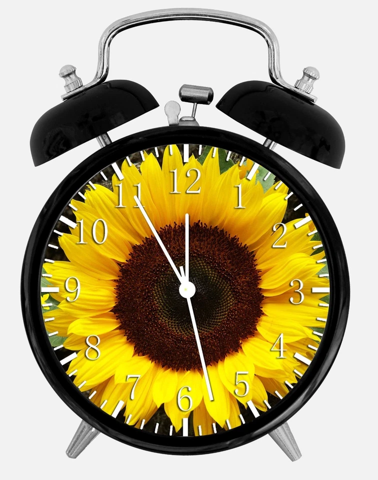 Солнце цветы будильник настольные часы 3,75» комнаты офис декор X 26 изящный для подарка - Изображение 1 из 1