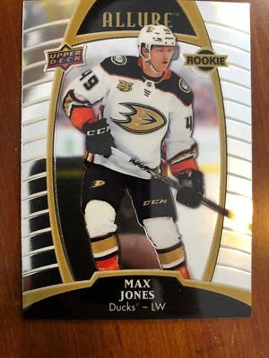 19-20 UD Allure Hockey Rookie 72 Max Jones - Image 1 of 2