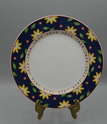 Taitu Primavera 1986 Emilio Bergamin Dinner Plate 26cm Dm Blue - Image 1 of 2