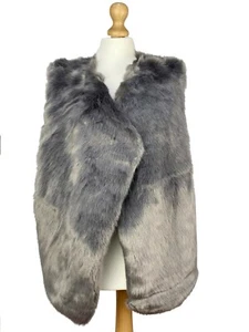 Invierno Chalecos de Piel Sin Mangas Chaleco Chaleco Cálido Suave Informal Abrigo Prendas de abrigo - Imagen 1 de 6