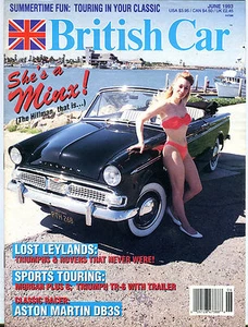 British Car Magazine June 1993 Minx Hillman Aston Martin EX 012616jhe - Imagen 1 de 1