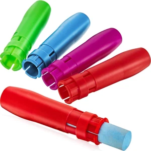 Sidewalk Chalk Holders Railroad Chalk Holder Jumbo Plastic Adjustable Clip for K - Picture 1 of 7