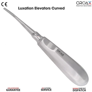 Extracción de servites Luxación Elevador Curva 4mm Aflojamiento - Foto 1 di 3