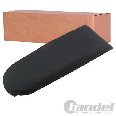 TAPA TAPA TELA NEGRA para OE REPOSABRAZOS CENTRAL DELANTERO VW PASSAT B5 GOLF 4 - Imagen 1 de 2