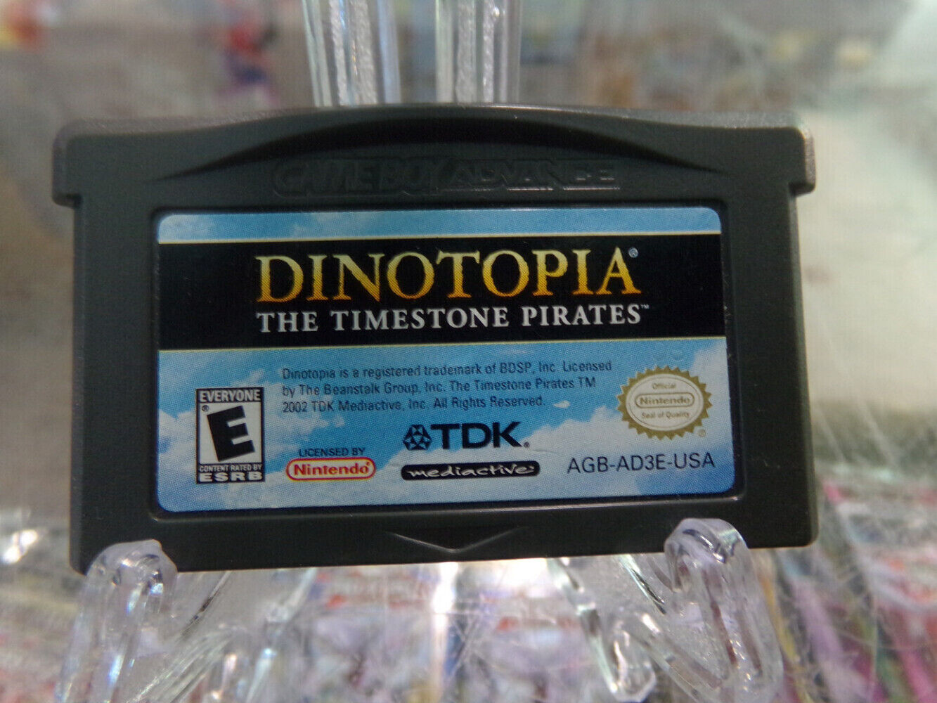 Dinotopia: The Timestone Pirates Game Boy Advance GBA Used