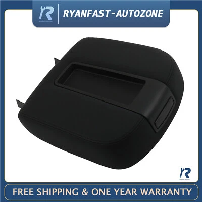 Black  Center Console Armrest Lid fit for Chevy GMC Silverado Sierra 15217111 Foto 1 de 4