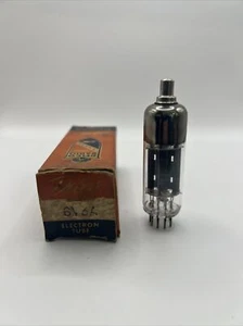 Vintage Rare Delco Radio 6V3A Vacuum Tube Made In USA With The Box Electron Tube - Picture 1 of 6