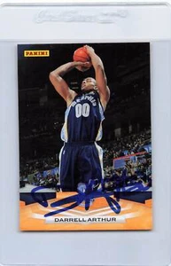 2009/10 Panini #175 Darrell Arthur Grizzlies Signed Auto *H9558 - Picture 1 of 2