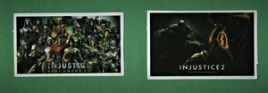 INJUSTICE Gods 2 Sticker CRIME super hero COMIC BOOK video game TV animation DC - Picture 1 of 14