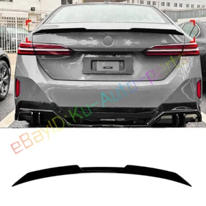 for BMW 5 Series 2024-2025 Piano Black  ABS Blade Style Rear Trunk Spoiler Wing - Bild 1 von 9
