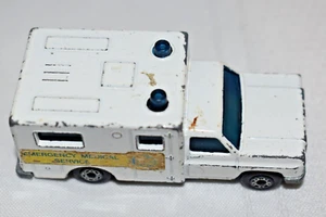 Matchbox Superfast White No. 41 Ambulance 1977 Lesney England - Picture 1 of 9