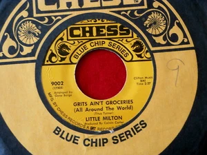 LITTLE MILTON~ GRITS AIN'T GROCERIES~ NEAR MINT~ I CAN'T QUIT ~R & B ~ BLUES 45 - Picture 1 of 1