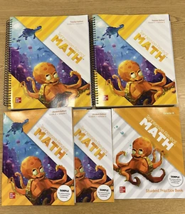 McGraw Hill Reveal Math Grade K Teacher & Student Edition Textbook Set W/Sampler - Picture 1 of 10