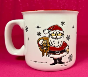One Zrike Rudolph the Red Nosed Reindeer Santa Claus Christmas Mug 4" New - Picture 1 of 5