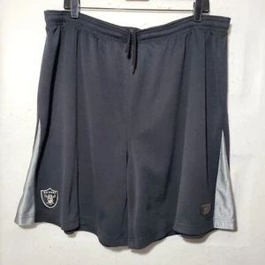 Las Vegas Raiders Shorts Men's XXL Medium Equipment Training NFL Football Black - Picture 1 of 11