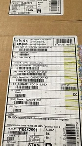 Cisco Catalyst C9300L-24P-4X-E 9300L Series 24 PoE+ 4x10G New Open Box - Picture 1 of 5