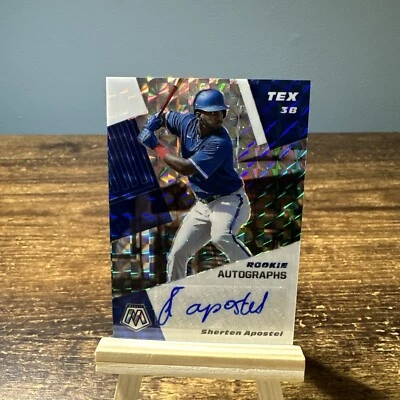 🔥2021 Panini Mosaic Sherten Apostel Scripts RC Auto #SCR-SA🔥 - Image 1 of 2