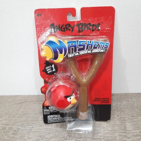 AS IS -Angry Birds Mashems Power Launcher Toy Series 1 Rovio Entertainment Cover