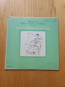Rubinstein / Szeryng - Beethoven Kreutzer and Spring Sonatas, RCA LM 2377  - Picture 1 of 5