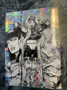 Lady Death Chromium Card Set 4 Chase Card 2 Of 6 - Picture 1 of 2