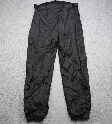 Gore-Tex Pants Mens Medium (32x30) Black Shell Pants Side Zip Motorcycle Ski USA - Image 1 of 4