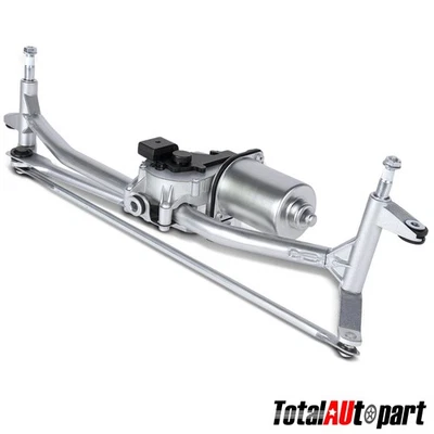 Conjunto de motor limpiaparabrisas y acoplamiento para Jaguar XF 2009-2015 XFR 2010-2015 XFR-S delantero Foto 1 de 4