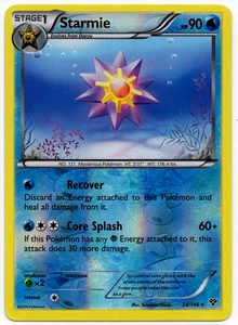 Pokemon - Starmie 34/146 Reverse Holo Rare XY Base Set LP - Bild 1 von 2