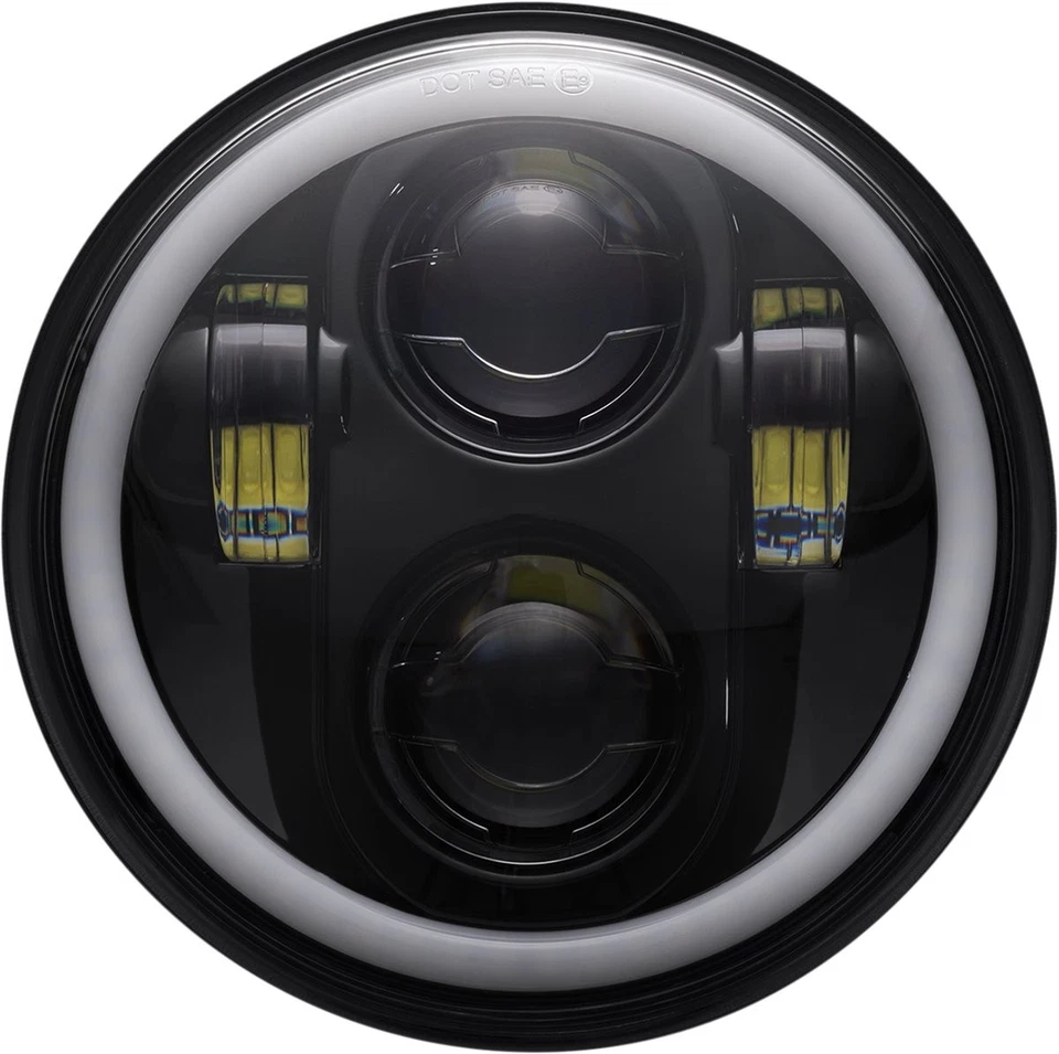 Faro Halo LED Negro Custom Dynamics 5.75" (CD-575-H-B) Foto 1 de 1