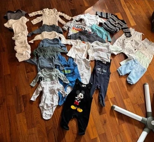 Riesen Babypaket Gr 50/56 Erstausstattung Schnäppchen Teils Neue Sachen - Bild 1 von 9