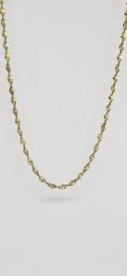 Collar cadena trenzada plata italiana 925 Danecraft Foto 1 de 4