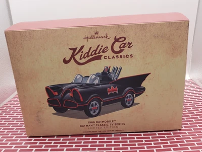 Hallmark Kiddie Car Classic 1966 Batmóvel Adição Limitada RARO HTF - Imagem 1 de 4