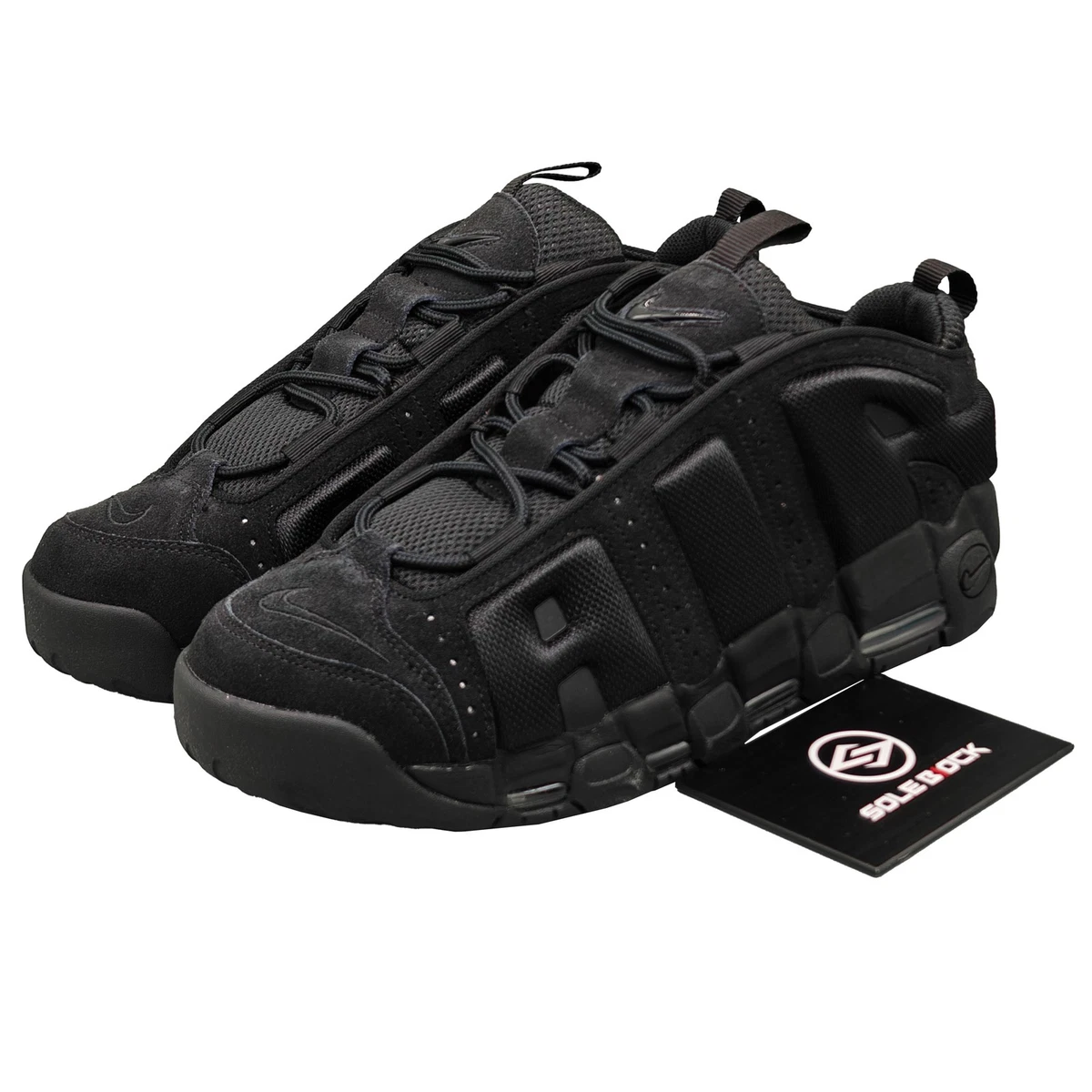 Nike Air More Uptempo Black White for Sale | Authenticity