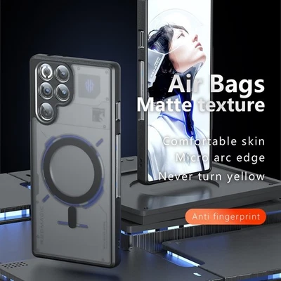 For ZTE nubia RedMagic 11 Pro+, Wireless Charge Bumper Soft TPU Matte Cover Case - Image 1 of 4