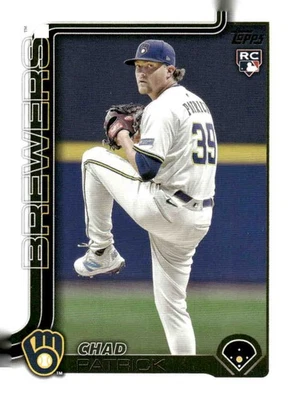 2025 Topps Update #US307 Chad Patrick BUY2GET1 CODE: JWKFAN25 - Image 1 of 2