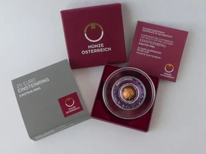 ÖSTERREICH 2025 20 EURO SILBER MÜNZE COIN PP PROOF - UNIVERSUM - EINSTEINRING - Picture 1 of 7