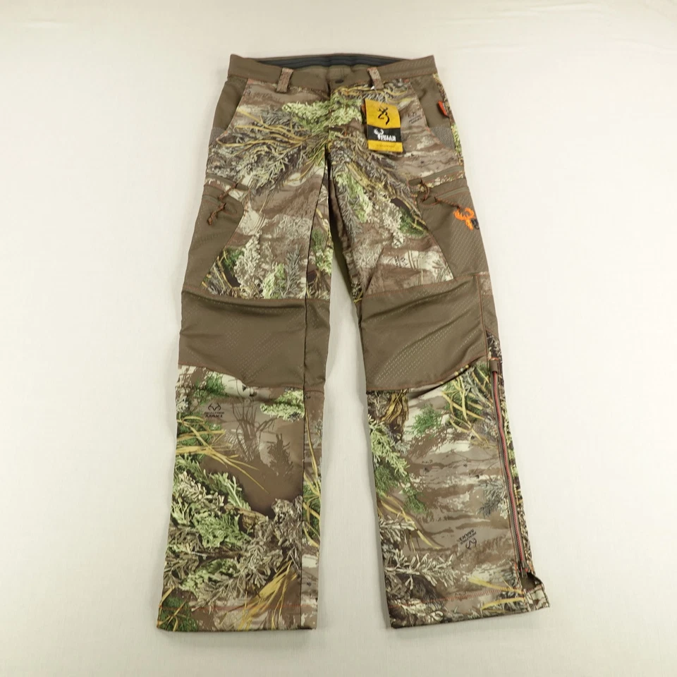 Browning Pants Medium Realtree Camo Hells Canyon Ultra Lite Max 1 Camo Hunting - Image 1 of 4