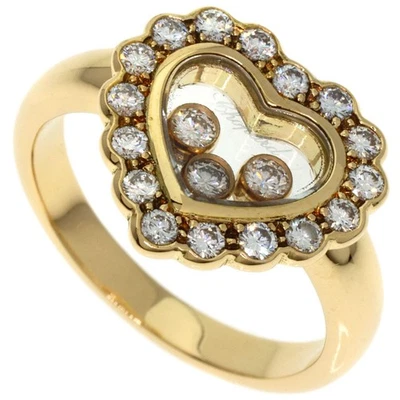 Chopard  Happy Diamond Ring K18 Yellow Gold  Ladies [Used] - Image 1 of 4