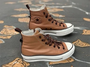 Converse Chuck Taylor All Star Plataforma Elevadora Alto Terra Rubor con Talla 9 - Imagen 1 de 7