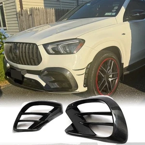 Real Carbon Front Air Vent Cover Fins For Mercedes W167 GLE450 GLE63 GLE53 Coupe - Bild 1 von 14