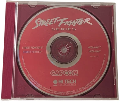Street Fighter Series PC CD ROM Capcom Disc Only Mega Man 1 & 3 Tested 1994 - Image 1 of 2