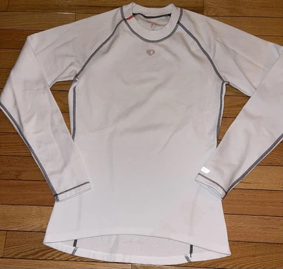 Pearl Izumi White W P.R.O. Transfer Long Sleeve Thermal Baselayer Women’s Small - Image 1 of 4