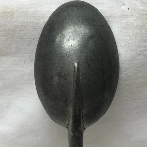 Cucchiaio coda di ratto in peltro Greenfield Village Michigan - Foto 1 di 8