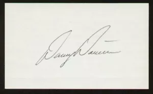 Danny Darwin signed autographed 3x5 index card B1468 - Picture 1 of 1