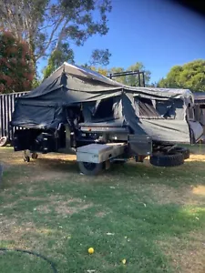 off road camper trailer ,4 berth. Forward folding, rear sliding out. - Picture 1 of 19