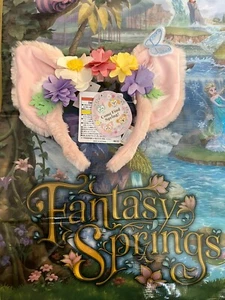 Japan Tokyo Disney Sea Lina Bell Flower Headband Come Find Spring Ears - Picture 1 of 3