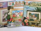 Lot of 3 Russian Cross Stitch Magazines - Russian Landscapes, Florals and More